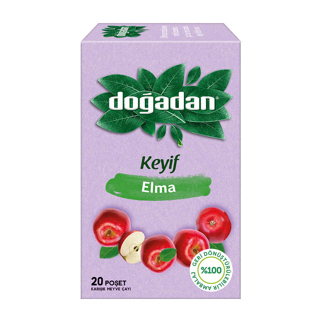 Doğadan Bitki Çayı Elma Çayı 2 Gr.20 Li Paket