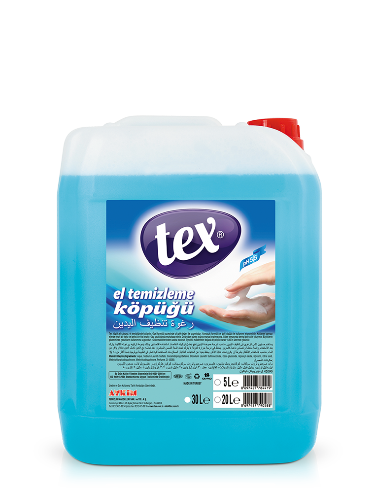 Tex Köpük El Sabunu 5 Kg.
