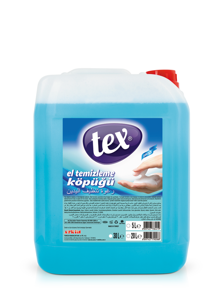 Tex Köpük El Sabunu 5 Kg.