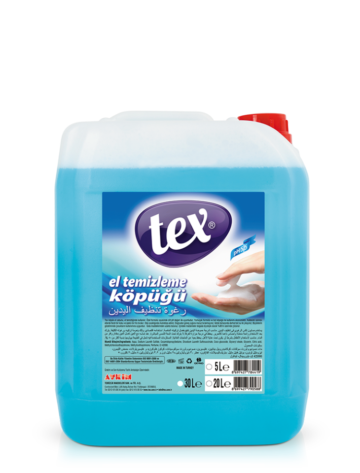 Tex Köpük El Sabunu 5 Kg.