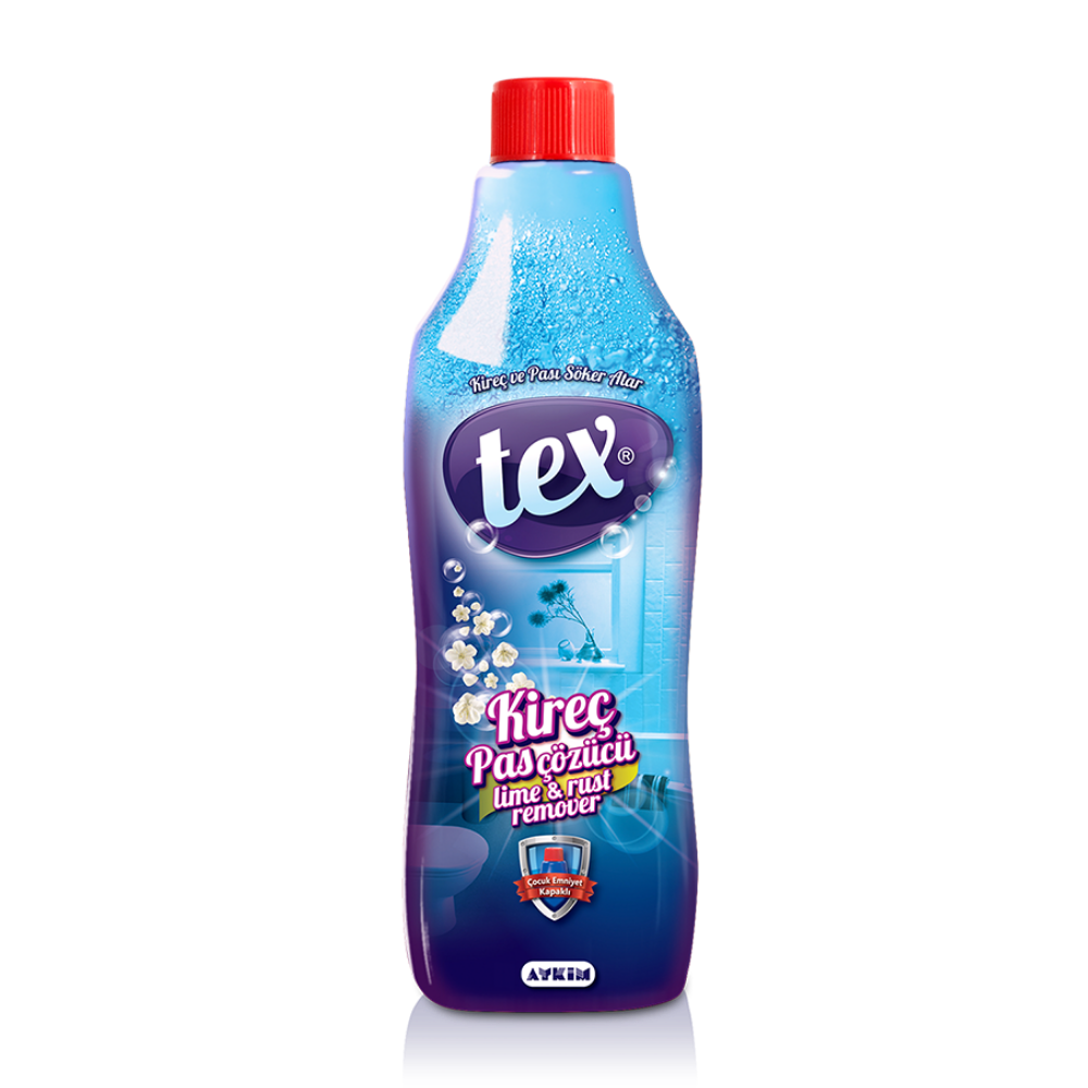 Tex Kireç Çözücü Mavi Şişe 1000 Gr.