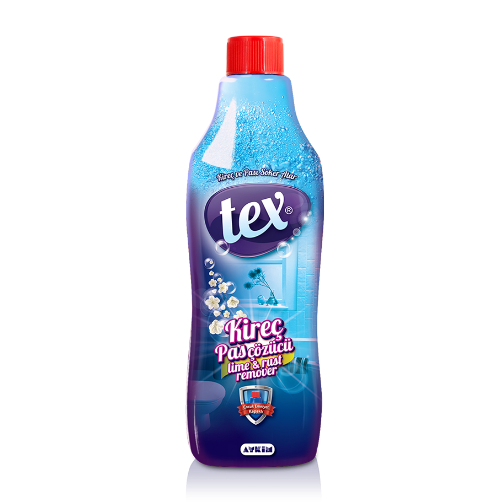 Tex Kireç Çözücü Mavi Şişe 1000 Gr.