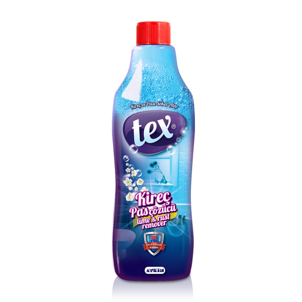 Tex Kireç Çözücü Mavi Şişe 1000 Gr.