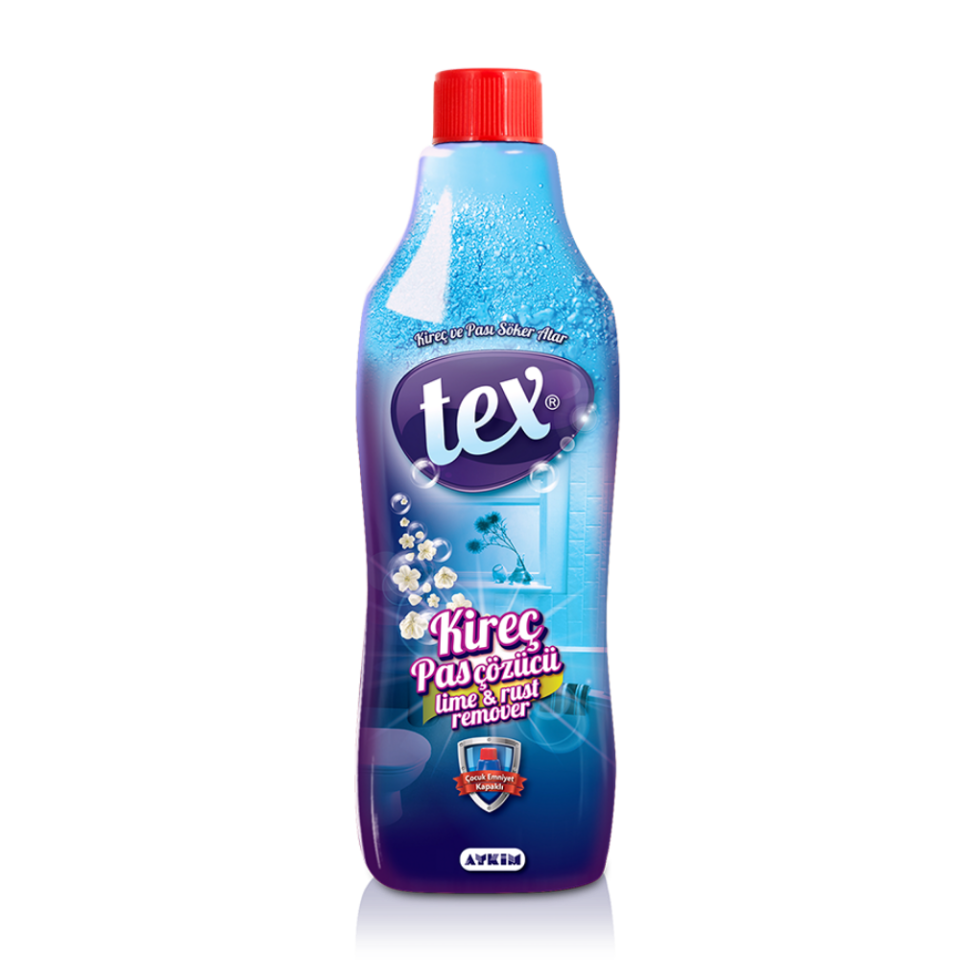 Tex Kireç Çözücü Mavi Şişe 1000 Gr.