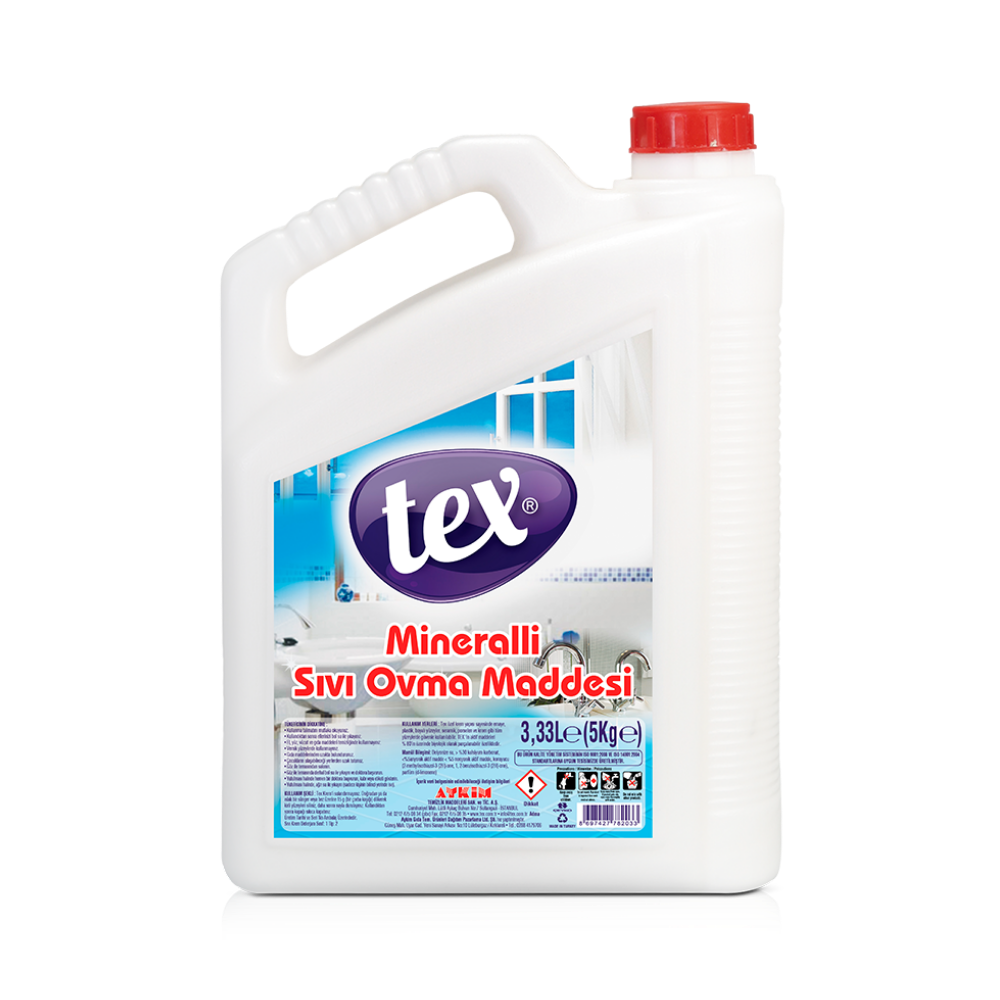 Tex Sıvı Krem Mineralli 5 Kg.