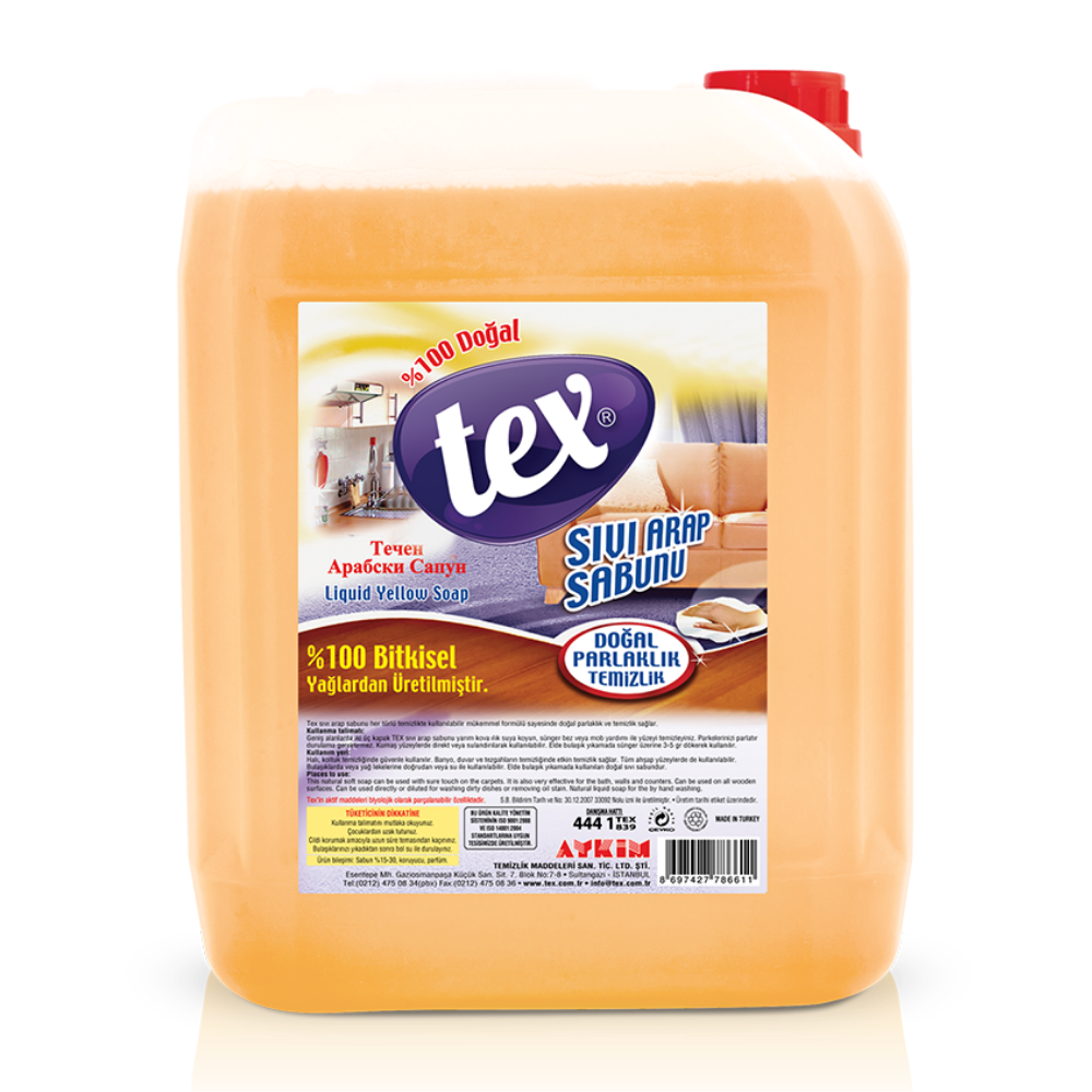 Tex Sıvı Arap Sabunu 5 Kg.