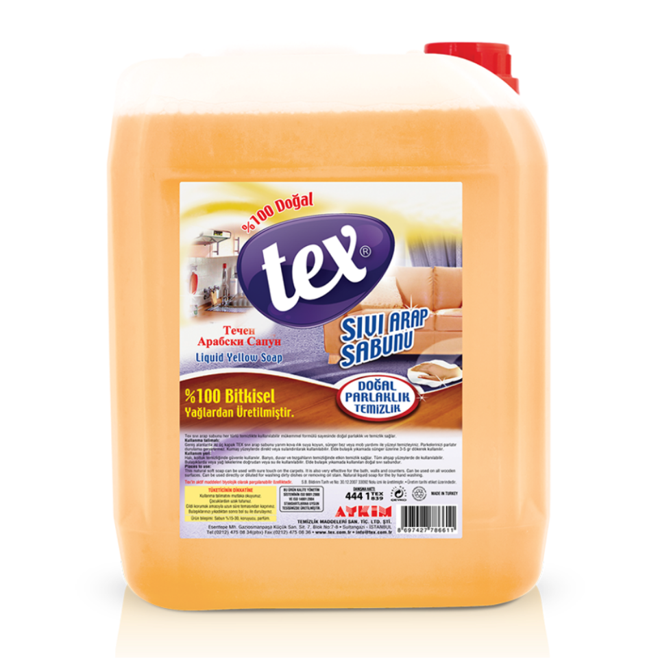 Tex Sıvı Arap Sabunu 5 Kg.