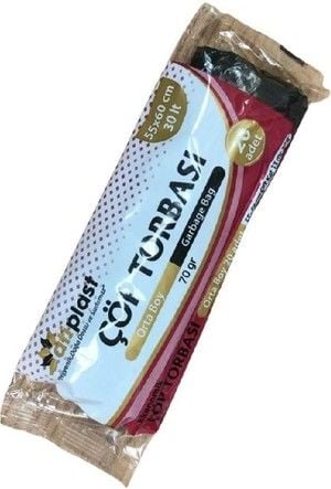 Atiplast Çöp Poşeti Orta Boy 55X60 70 Gr.20 Li Paket Renk Siyah