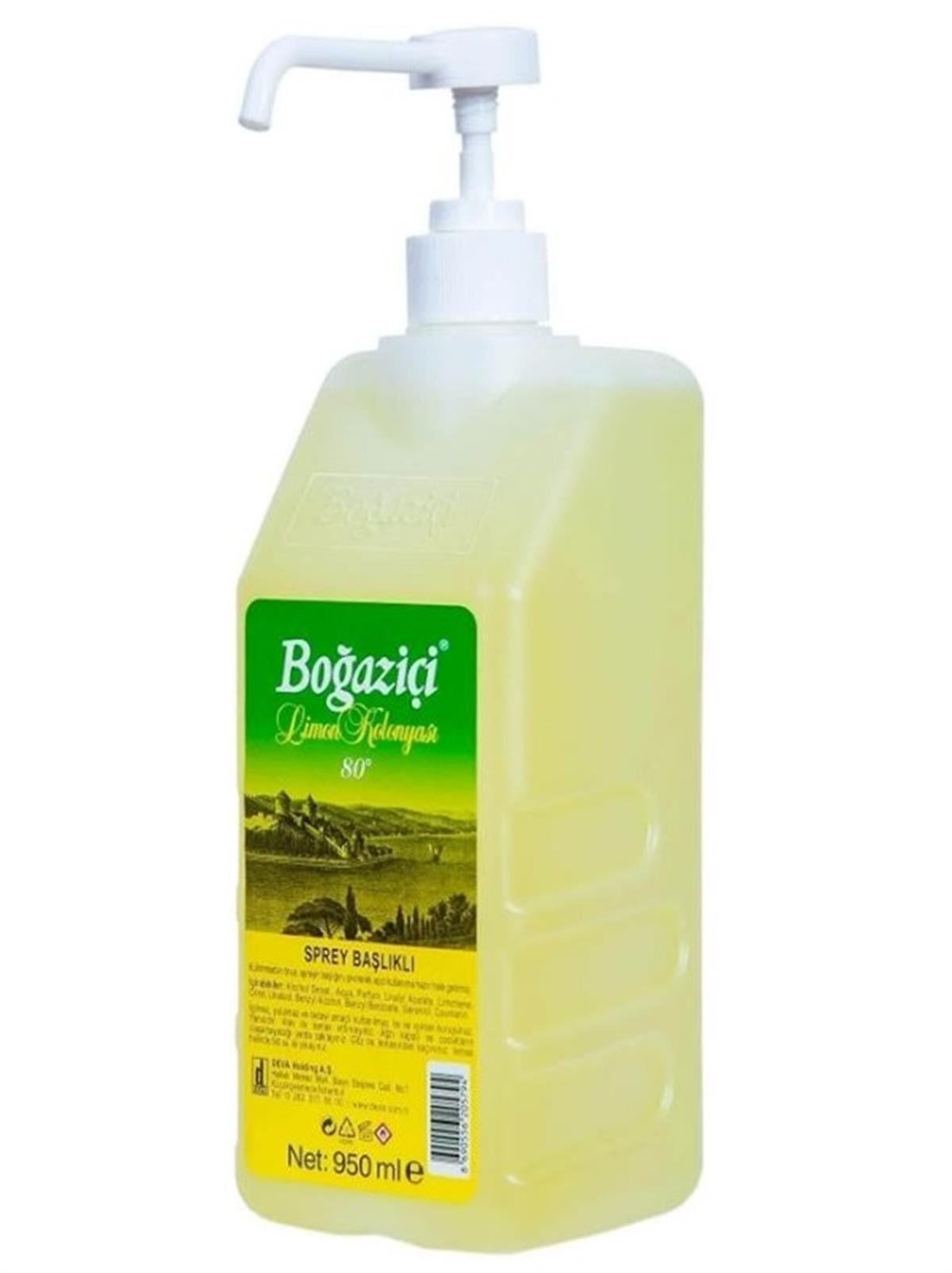 Boğaziçi Limon Kolonyası 950 Ml Pompalı
