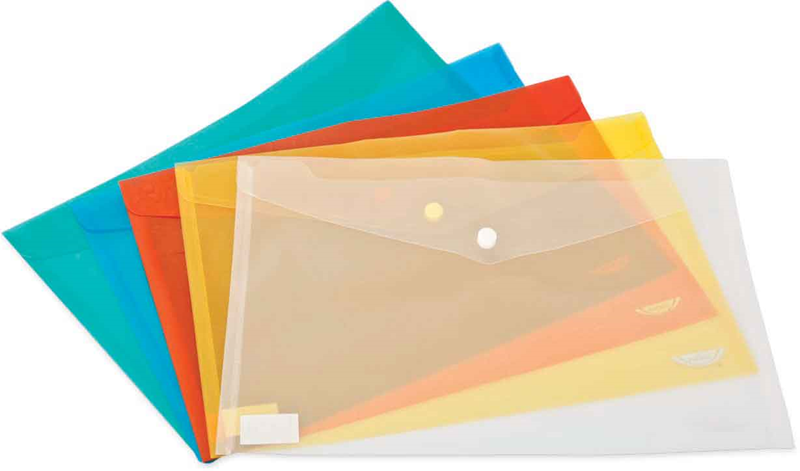 Noki Çıtçıtlı Evrak Dosya Plastik A-4 Renkli-3101