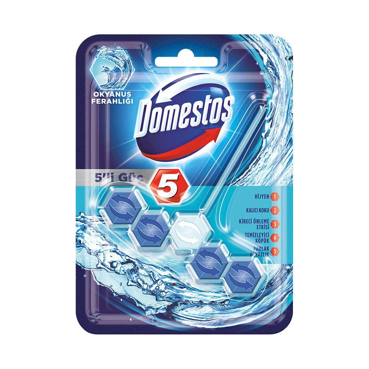 Domestos Wc Blok Çamaşır Suyu Katkılı