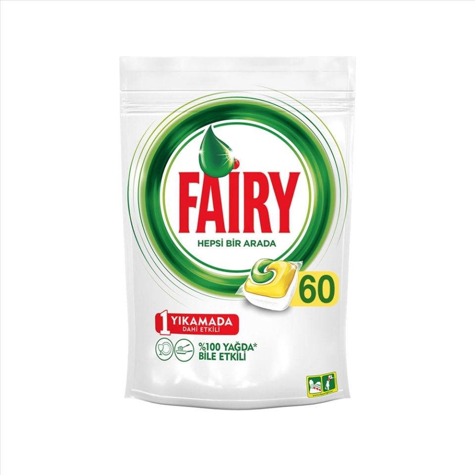 Fairy Bulaşık Makinası Tablet 60 Lı