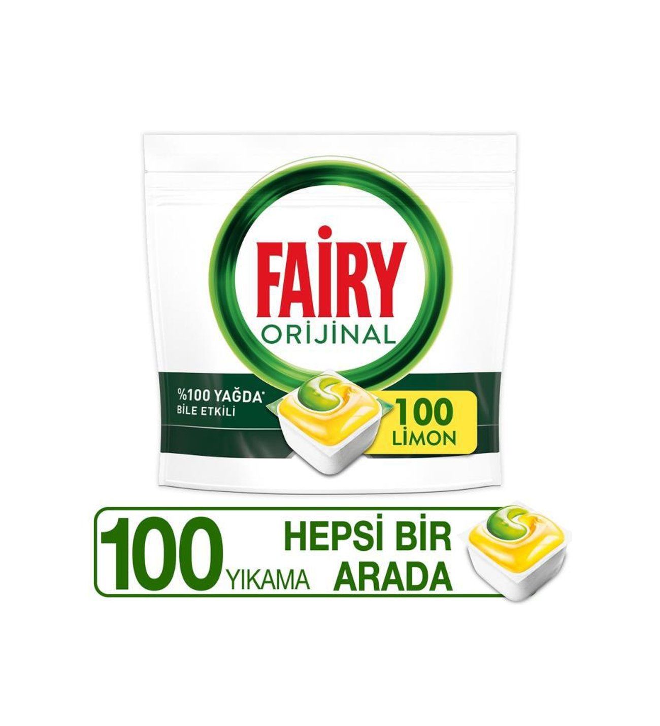 Fairy Bulaşık Makinası Tablet 100 Lü