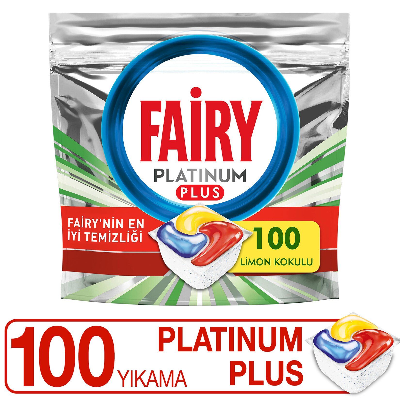 Fairy Bulaşık Makinası Tablet Platinum 100 Lü