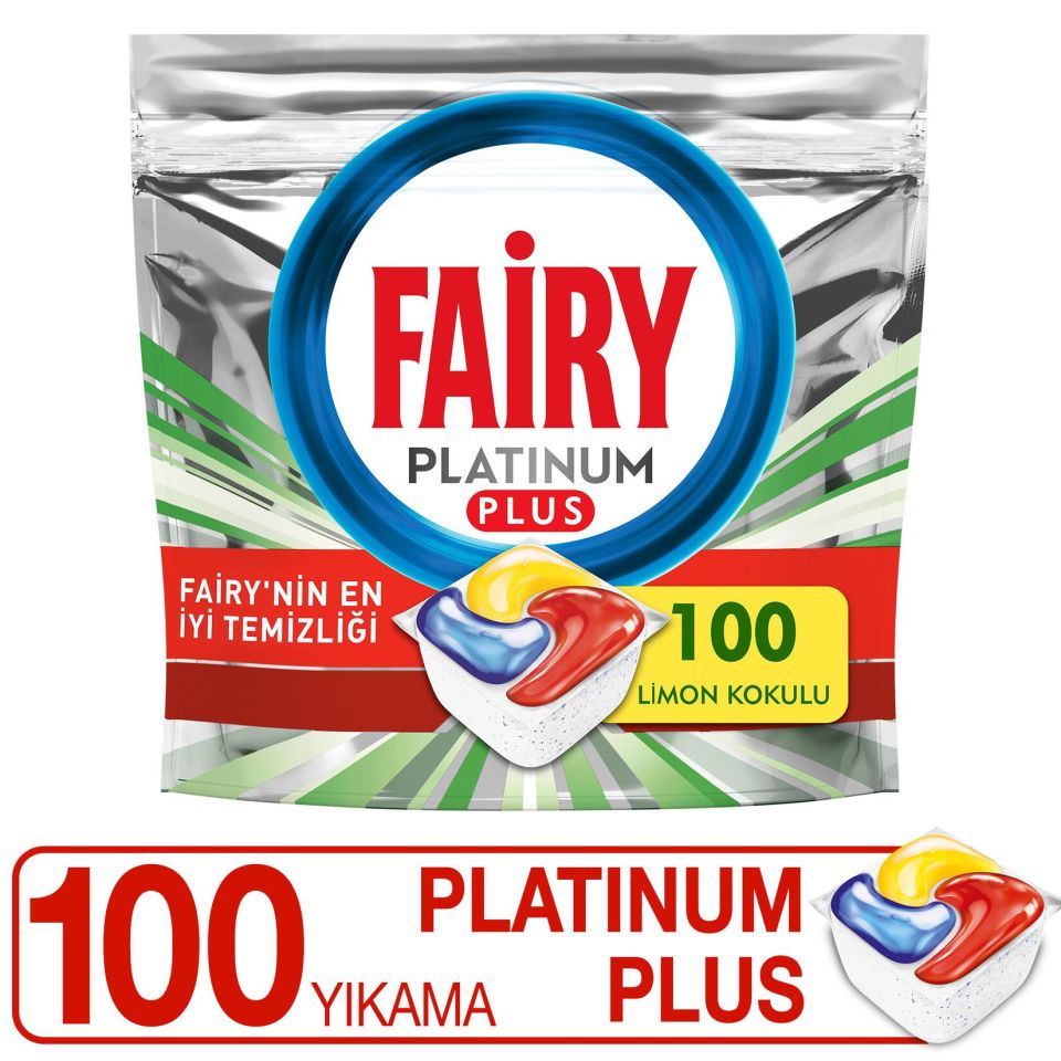 Fairy Bulaşık Makinası Tablet Platinum 100 Lü