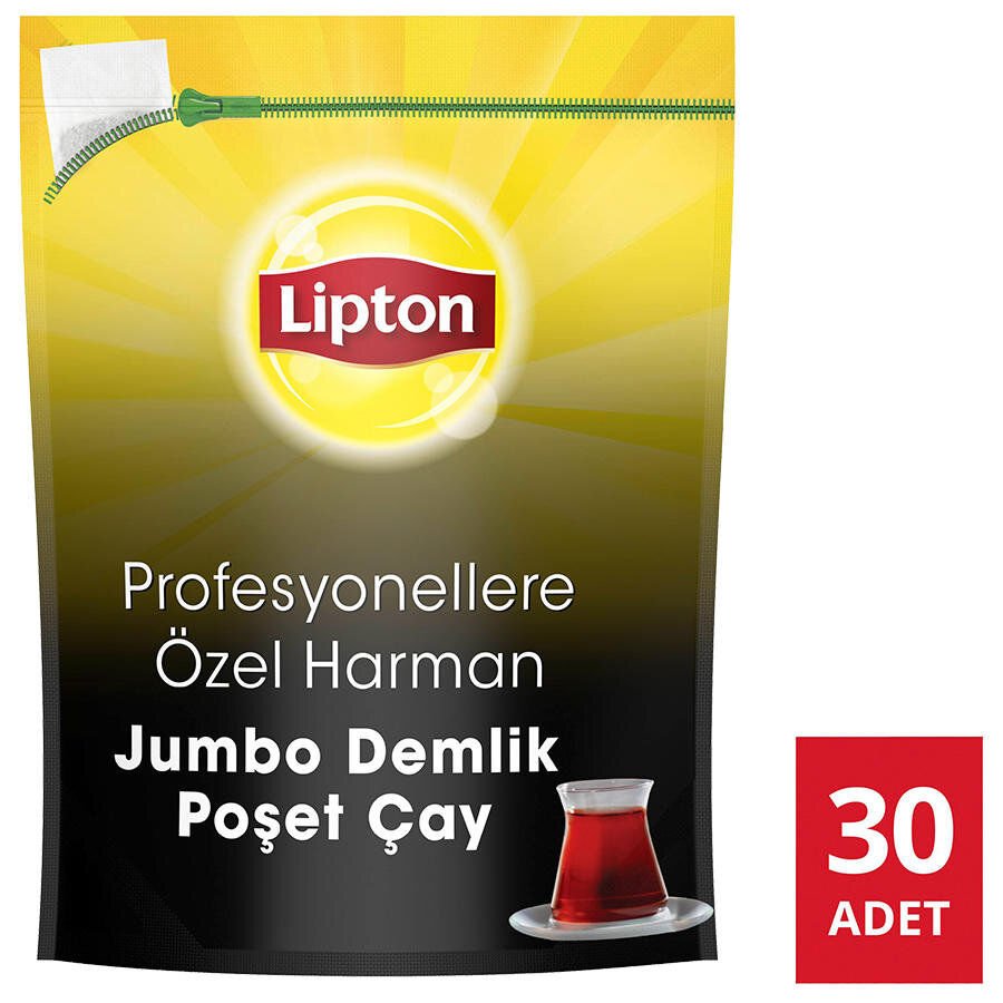 Lipton Jumbo Demlik Poşet Çay 30X25 4X750 Gr./Tükendi