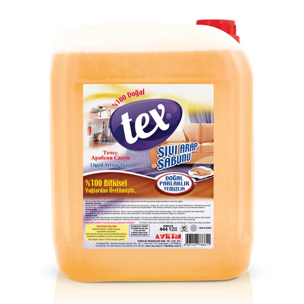 Tex Sıvı Arap Sabunu 20 Kg.