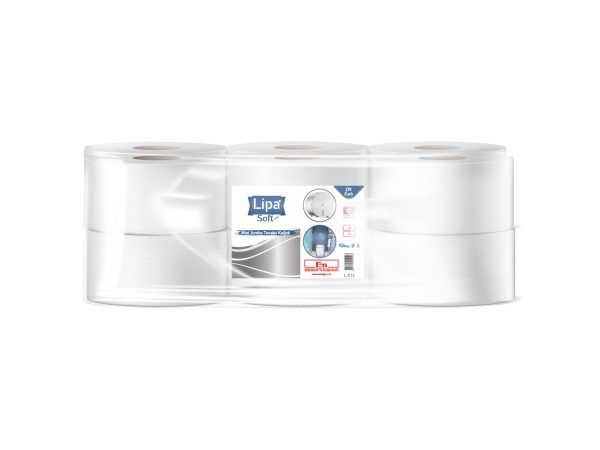 Lipa Soft Mini Jumbo Tuvalet Kağıdı 3,5 Kg.17 Gr.85 Mt.12 Li Koli