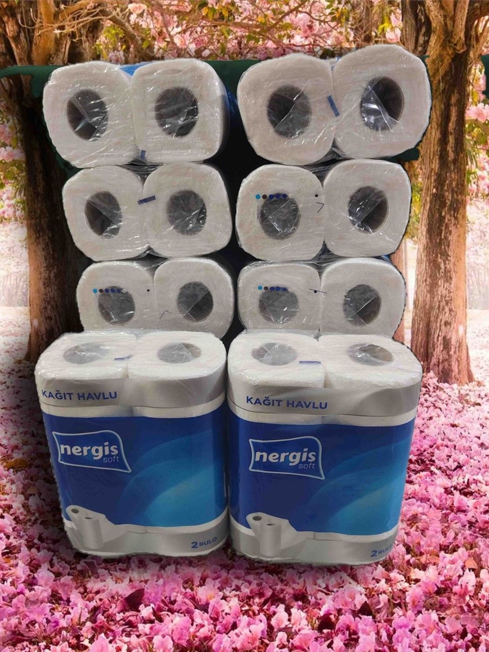 Nergis Rulo Havlu Soft 2 Li Paket