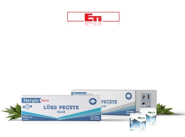 Nergis Servis Peçete 33X33 100 Lü Paket