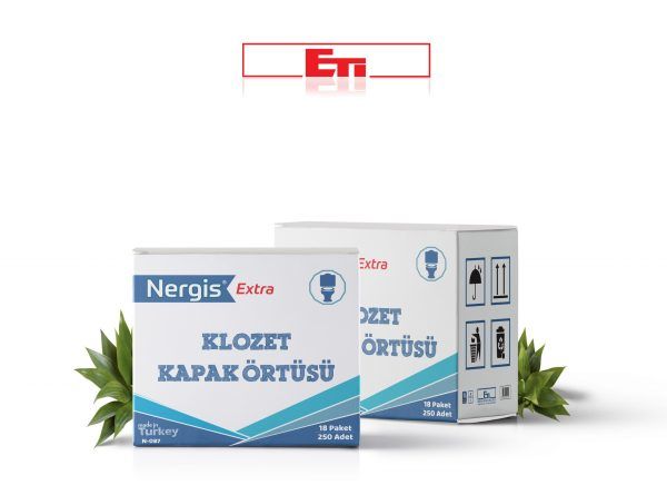Nergis Klozet Kapak Örtüsü 36X42 17 Gr.250 Li Paket