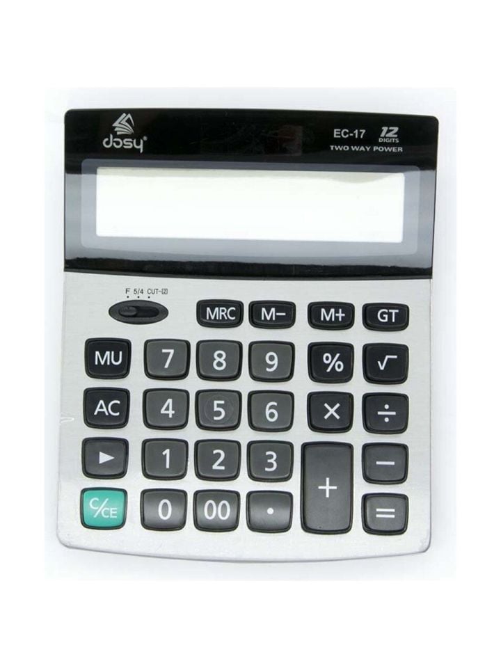 Dosy Hesap Makinesi 12 Haneli EC-17 Orta Geniş 158MMX132 MM