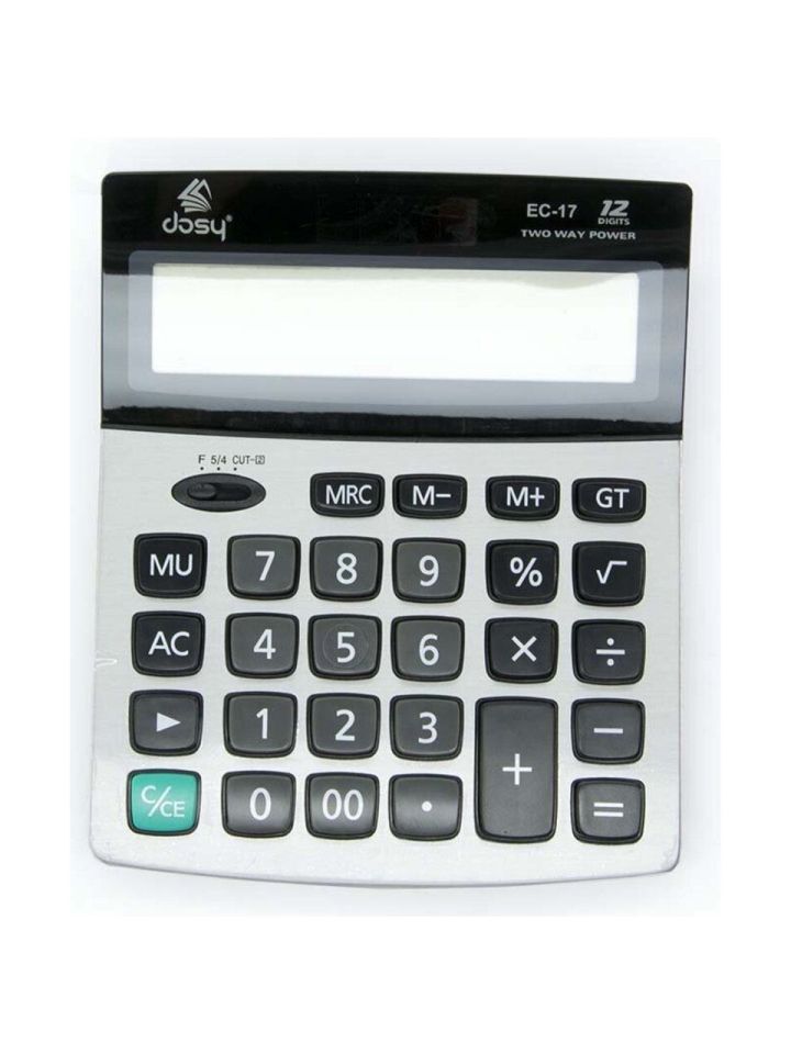 Dosy Hesap Makinesi 12 Haneli EC-17 Orta Geniş 158MMX132 MM