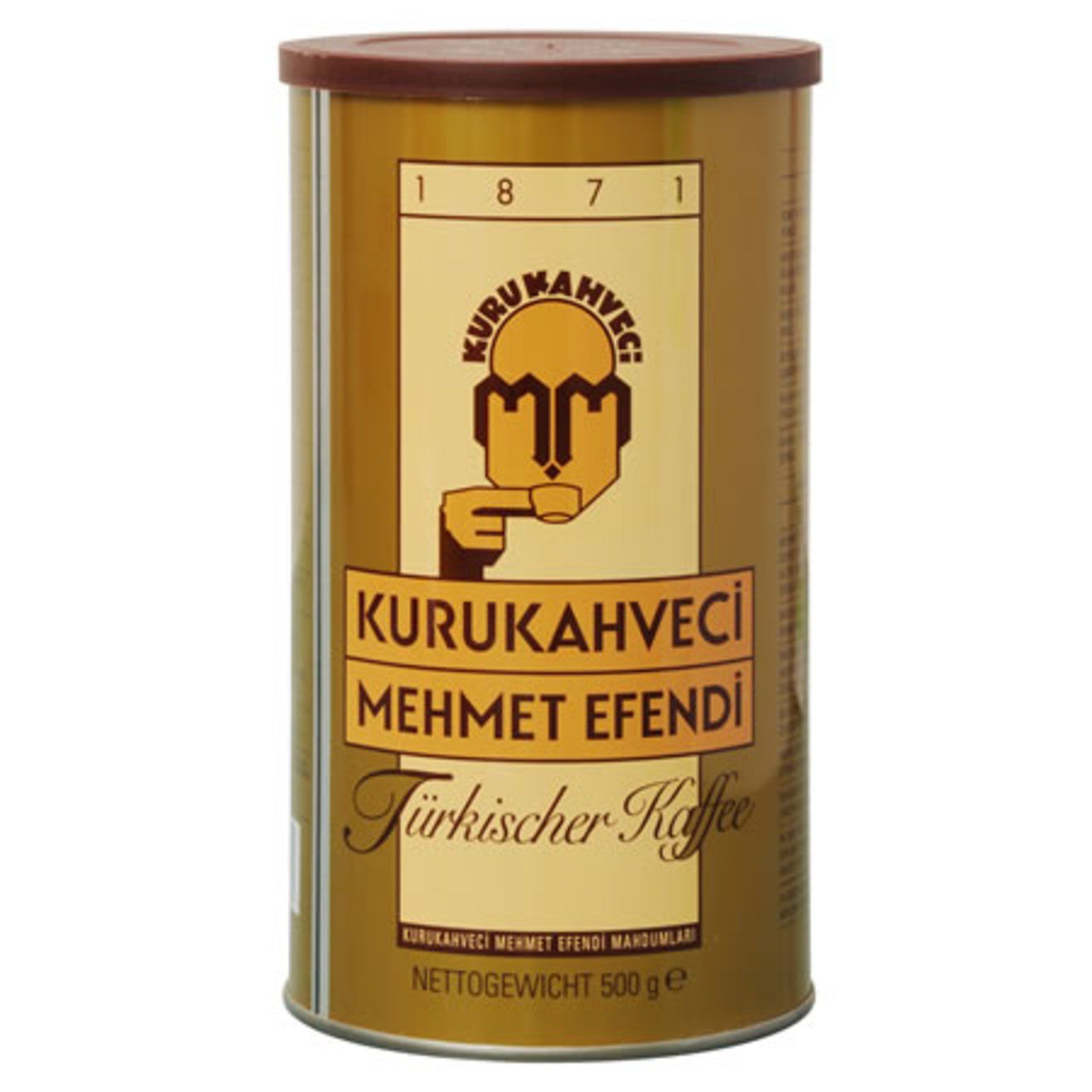 Mehmet Efendi Türk Kahvesi 500 Gr.Teneke Kutu