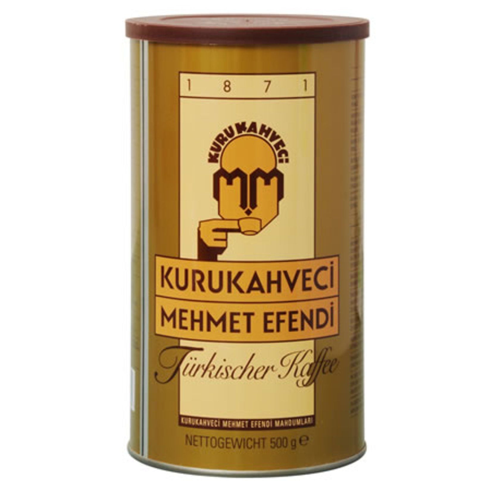 Mehmet Efendi Türk Kahvesi 500 Gr.Teneke Kutu