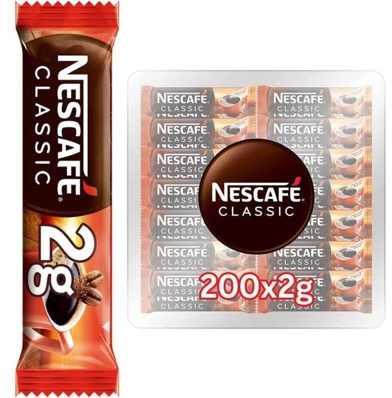 Nescafe Classic Kahve 2 Gr.200 Lü Paket
