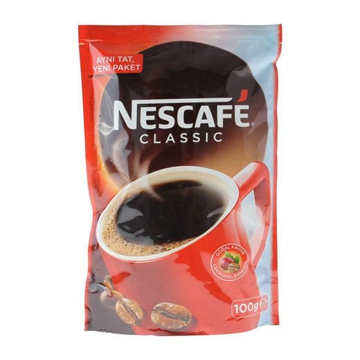 Nescafe Eco Classic Kahve 100 Gr.Paket