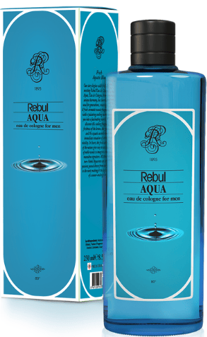 Rebul Kolonya 250 Ml.Cam Şişe AQUA