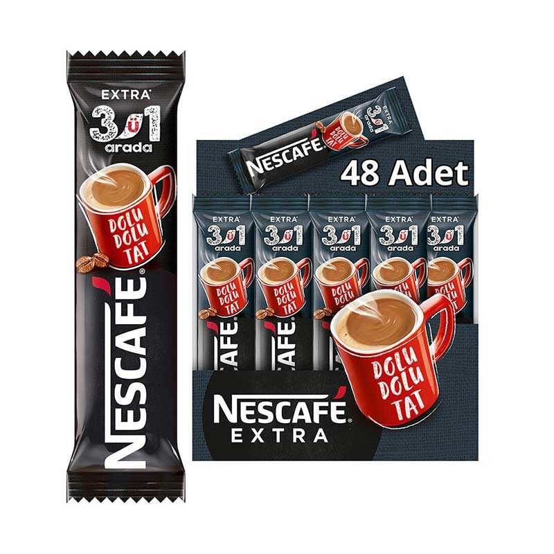 Nescafe 3Ü1 Arada Extra 48 Li Paket