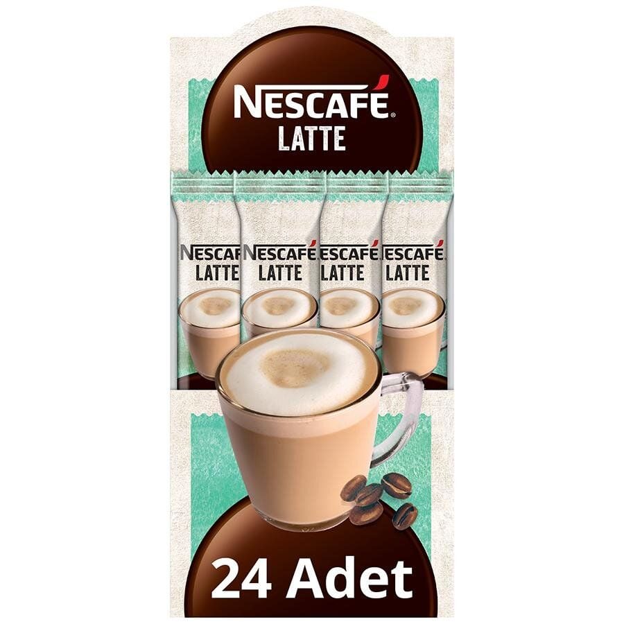 Nescafe Latte 17 Gr.24 Lü Paket