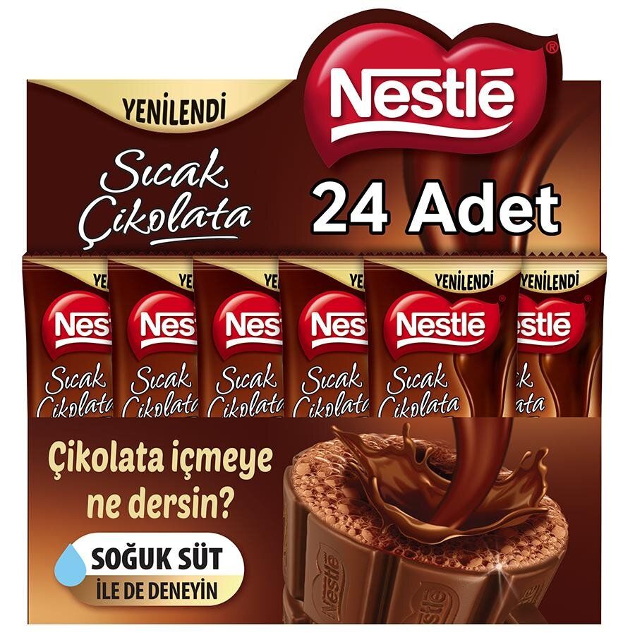 Nescafe Sıcak Çikolata 18,5 Gr.24 Lü Paket