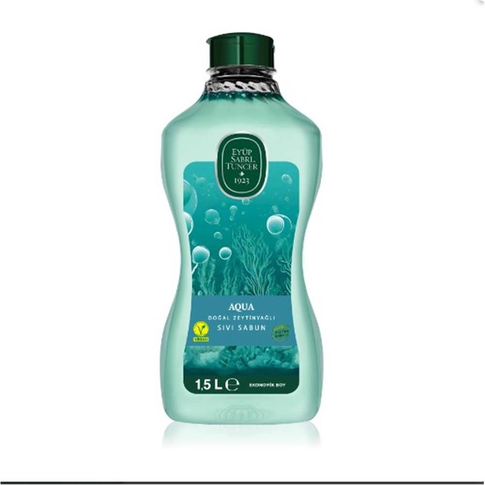 Eyüp Sabri Tuncer Zeytin Yağlı AQUA Sıvı El Sabunu 1,500 Ml.