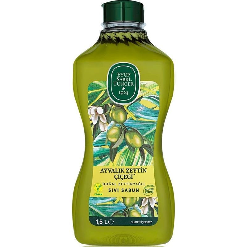 Eyüp Sabri Tuncer Doğal Zeytinyağlı Ayvalık Zeytin Çiçeği Sıvı El Sabunu 1,500 Ml.