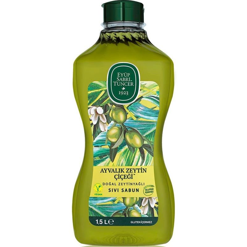 Eyüp Sabri Tuncer Doğal Zeytinyağlı Ayvalık Zeytin Çiçeği Sıvı El Sabunu 1,500 Ml.