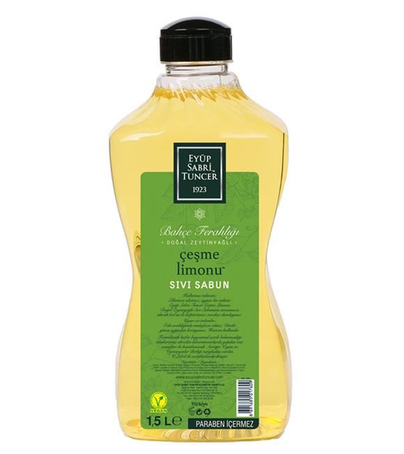 Eyüp Sabri Tuncer Doğal Zeytinyağlı Çeşme Limonu Sıvı El Sabunu 1,500 Ml.