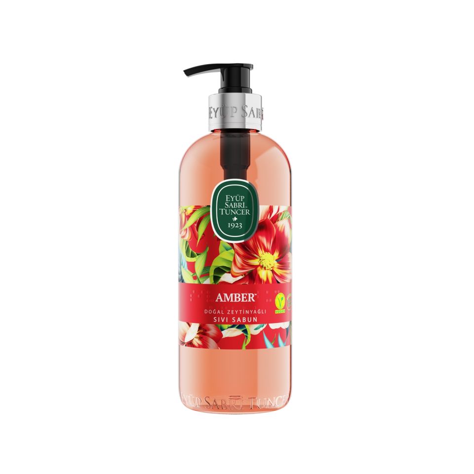 Eyüp Sabri Tuncer Doğal Zeytinyağlı Amber Sıvı El Sabunu 500 Ml.