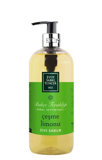 Eyüp Sabri Tuncer Doğal Zeytinyağlı Çeşme Limon Sıvı El Sabunu 500 Ml.
