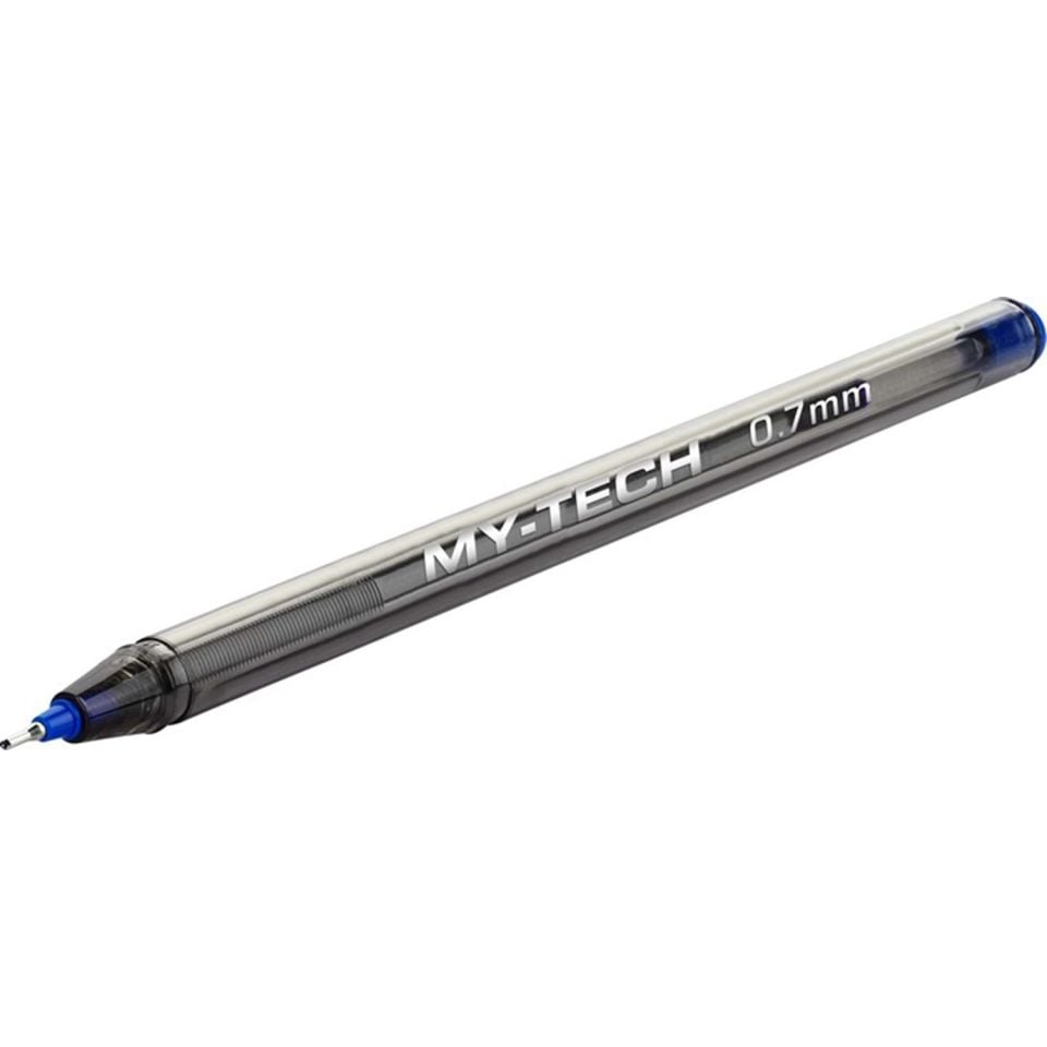 Pensan Tükenmez Kalem My-Tech 0.7 Mm.Mavi 25 Li Kutu