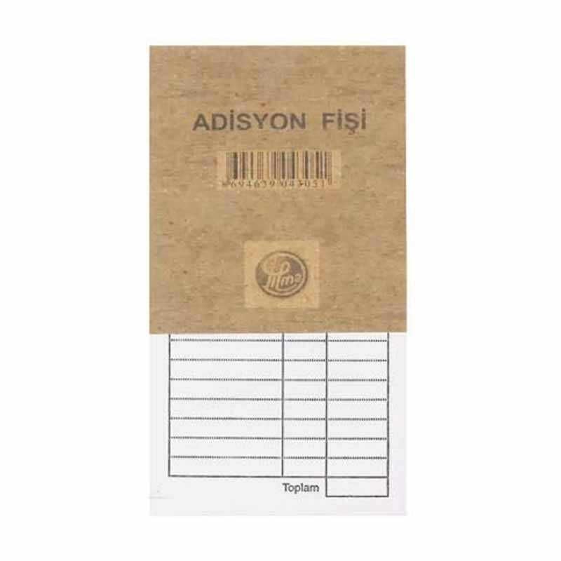 Adisyon Fişi Numaralı Otocopili