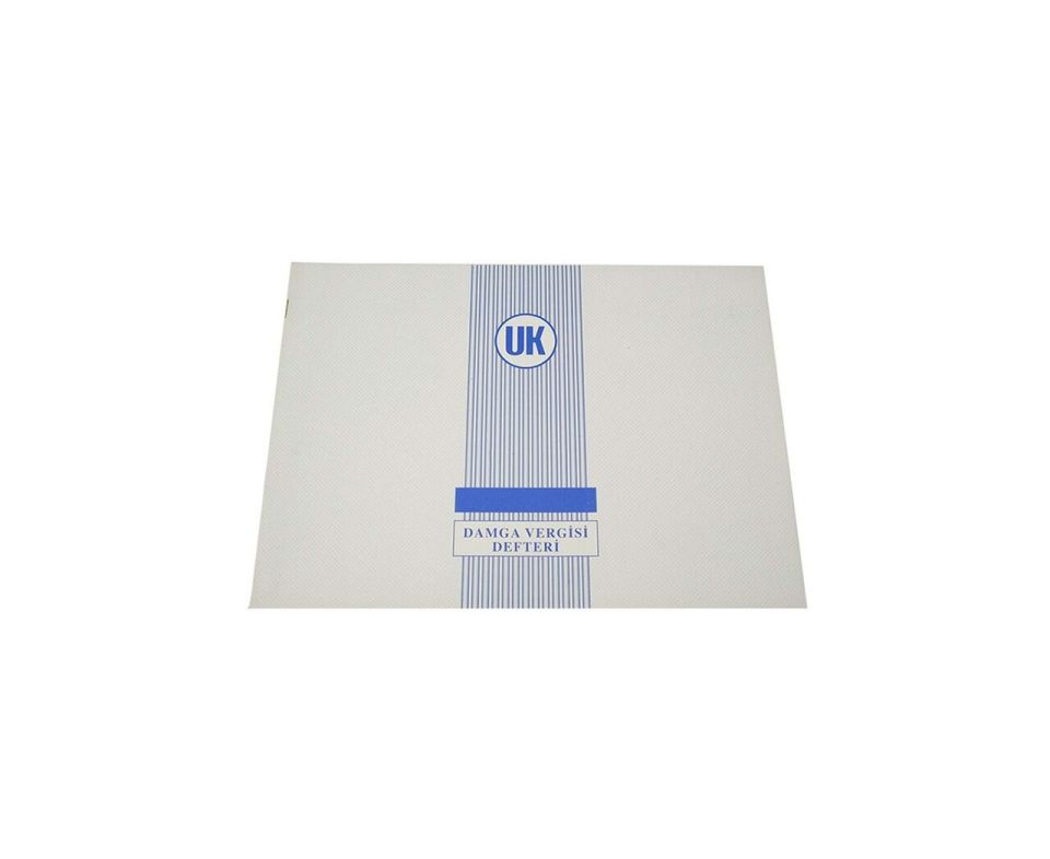 Damga Vergisi Defteri Karton Kapak Numaralı 40 Yaprak