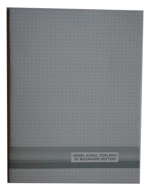 Genel Kurul Toplantı Ve Müzakere Defteri Numaralı 40 Yaprak