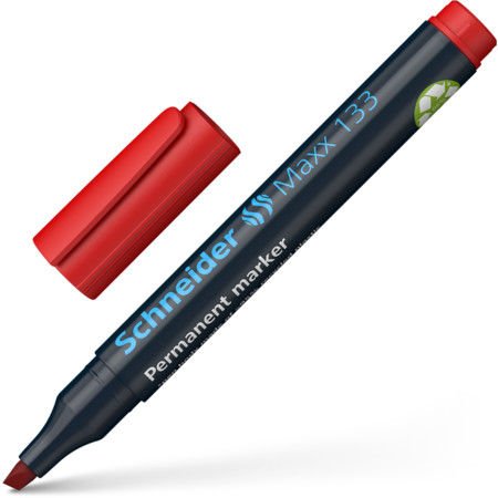 Schneider Maxx 133 Permanent Kalem Kırmızı