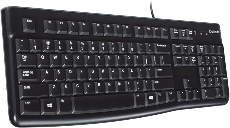 Logitech K120 Usb Kablolu Q Klavye Siyah