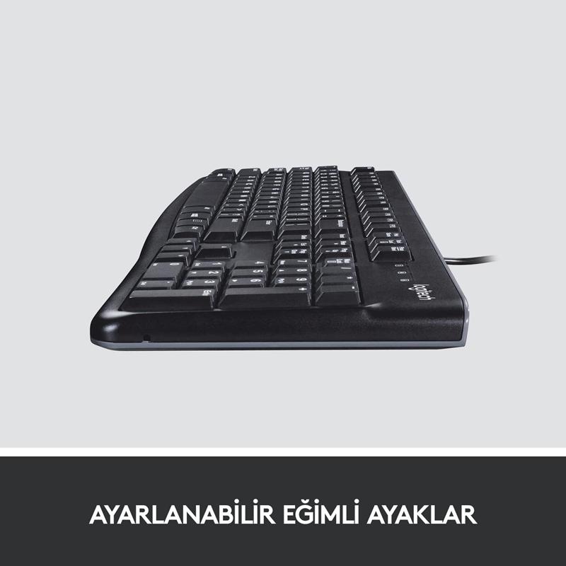 Logitech K120 Usb Kablolu Q Klavye Siyah