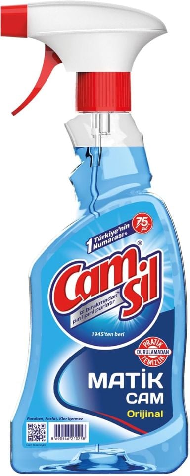 Camsil Matik Cam Temizleme Spreyi 500 Ml.Orjinal