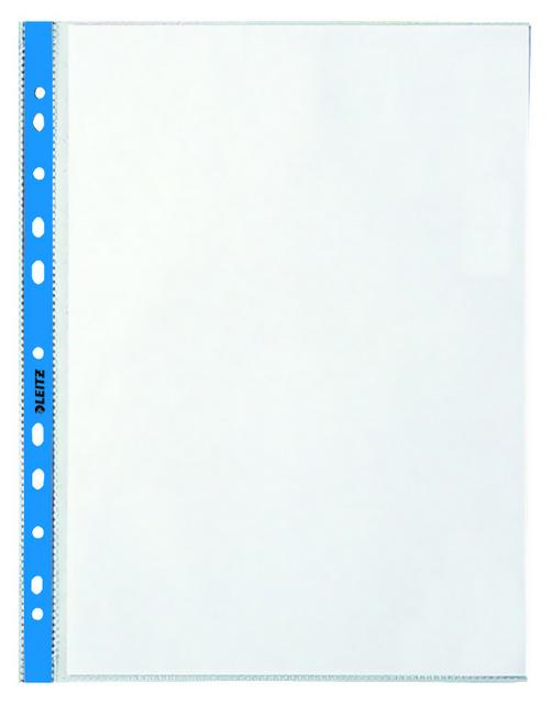 Mavi Kenarlı Poşet Dosya Leıtz A4 100 Lü Paket-4700